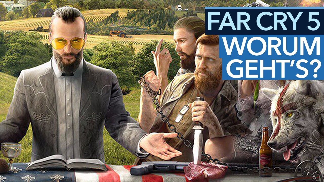 Far Cry 5 - Video: Koop-Cops gegen Amerikas Religions-Fanatiker?