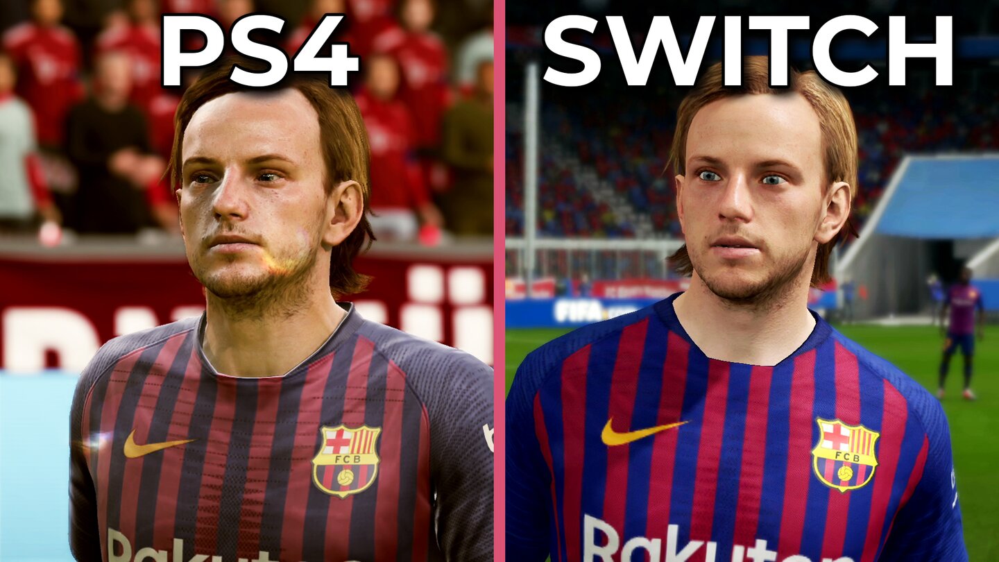 FIFA 19 - Switch gegen PS4 im Grafikvergleich