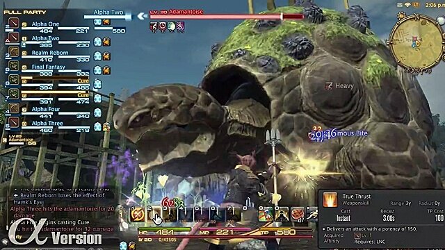 Final Fantasy 14 Online: A Realm Reborn - Ingame-Szenen: Levelquests und Party Combat nach dem Reboot