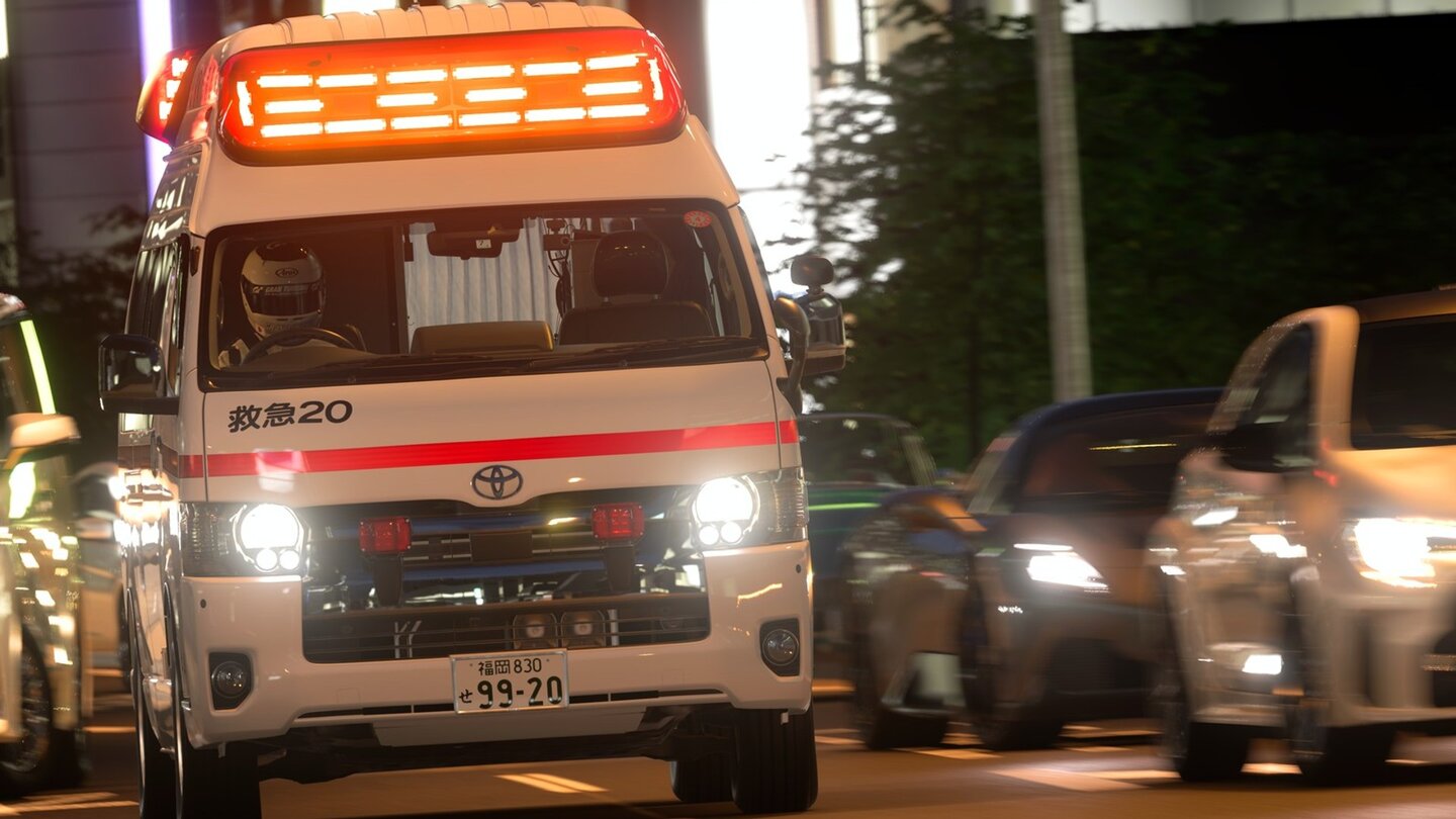 In Gran Turismo 7 könnt ihr bald einen japanischen Krankenwagen auf die Nordschleife schicken