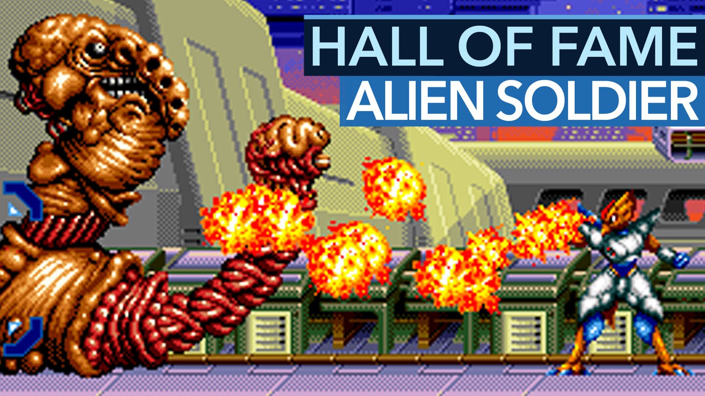 Hall of Fame der besten Spiele - Alien Soldier