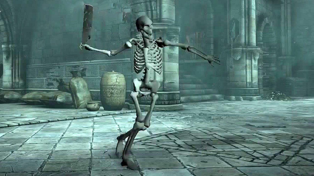 Hellraid - Gameplay-Trailer stellt die Animationen der Skelette vor