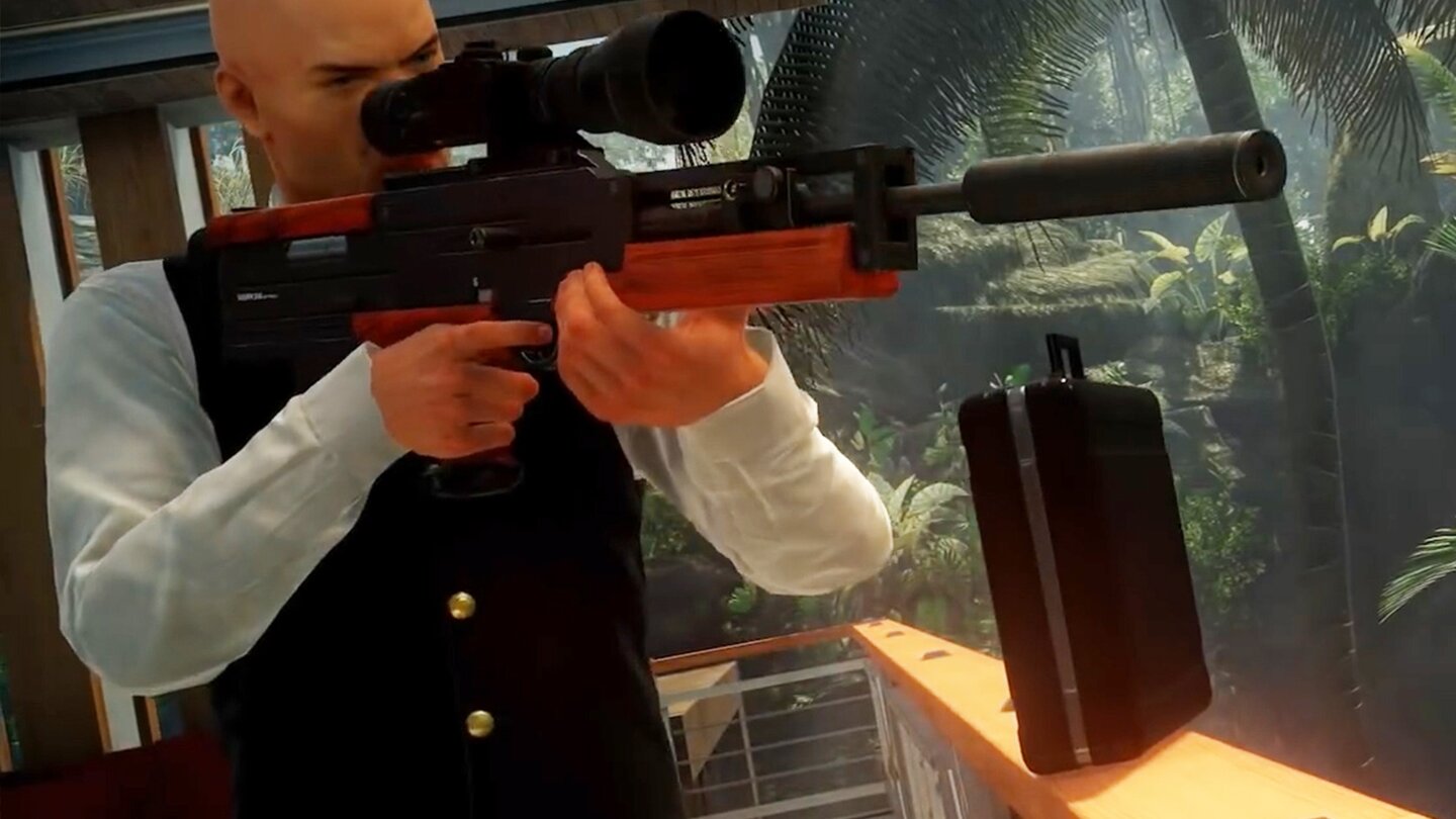 Hitman 2 - Gameplay-Trailer: Der Aktenkoffer ist zurück