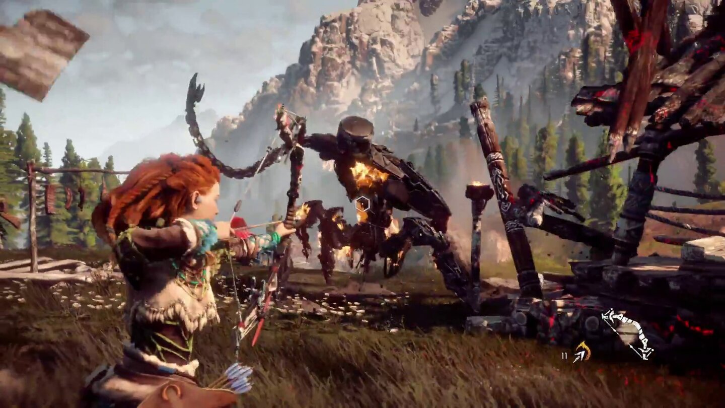 Horizon Zero Dawn - Gameplay-Trailer von der E3