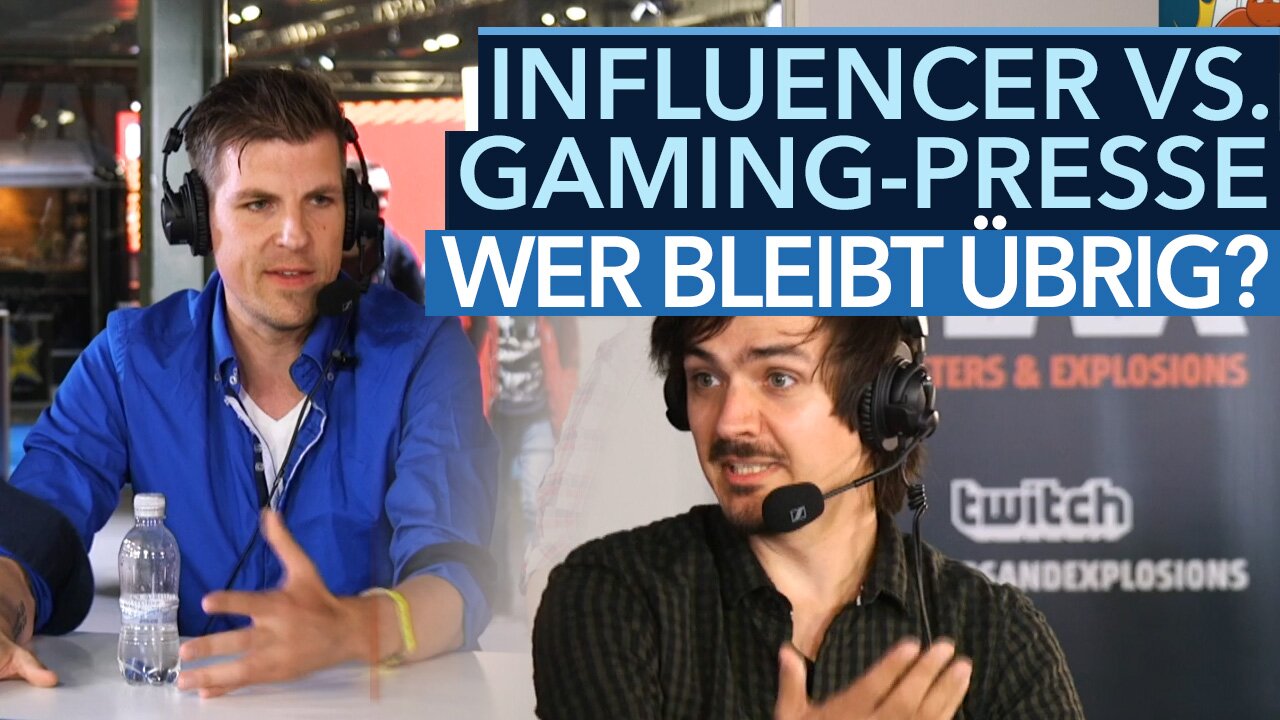 Influencer vs. Gaming-Journalismus - Video: Wer bleibt am Ende übrig?