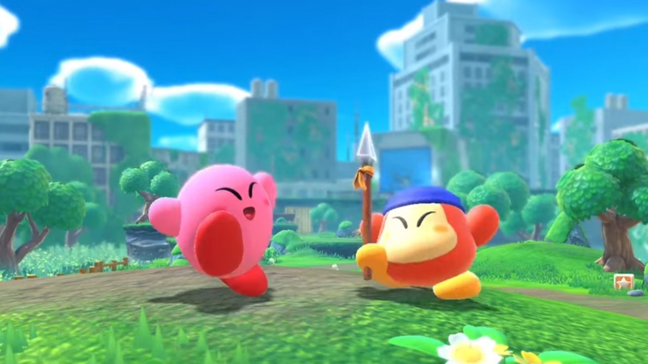 Kirby und das vergessene Land - Im 3D-Abenteuer könnt ihr auch zu zweit unterwegs sein