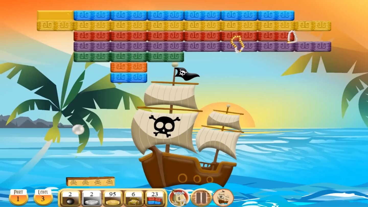 Ihr könnt nun klassische Arcade-Spiele im Piraten-Gewand erleben
