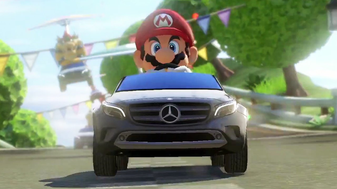 Mario Kart 8 - Ingame-Trailer zeigt Mercedes-DLC