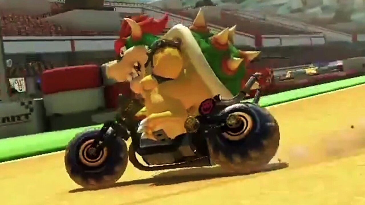 Mario Kart 8 - DLC-Trailer zur Excitebike-Arena
