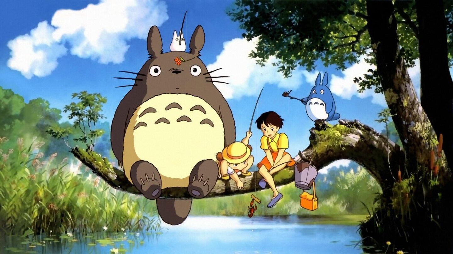 Mein Nachbar Totoro: Zwei Schwestern erleben magische Abenteuer mit Waldgeistern