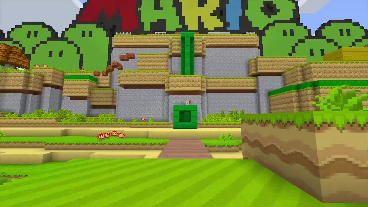 Minecraft - Kostenloses Super Mario Mash Up Pack für die Wii U erschienen