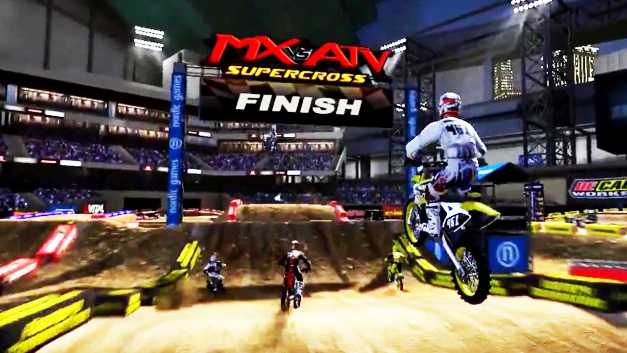 MX vs ATV Supercross - Launch-Trailer zum Dirtbike-Rennspiel