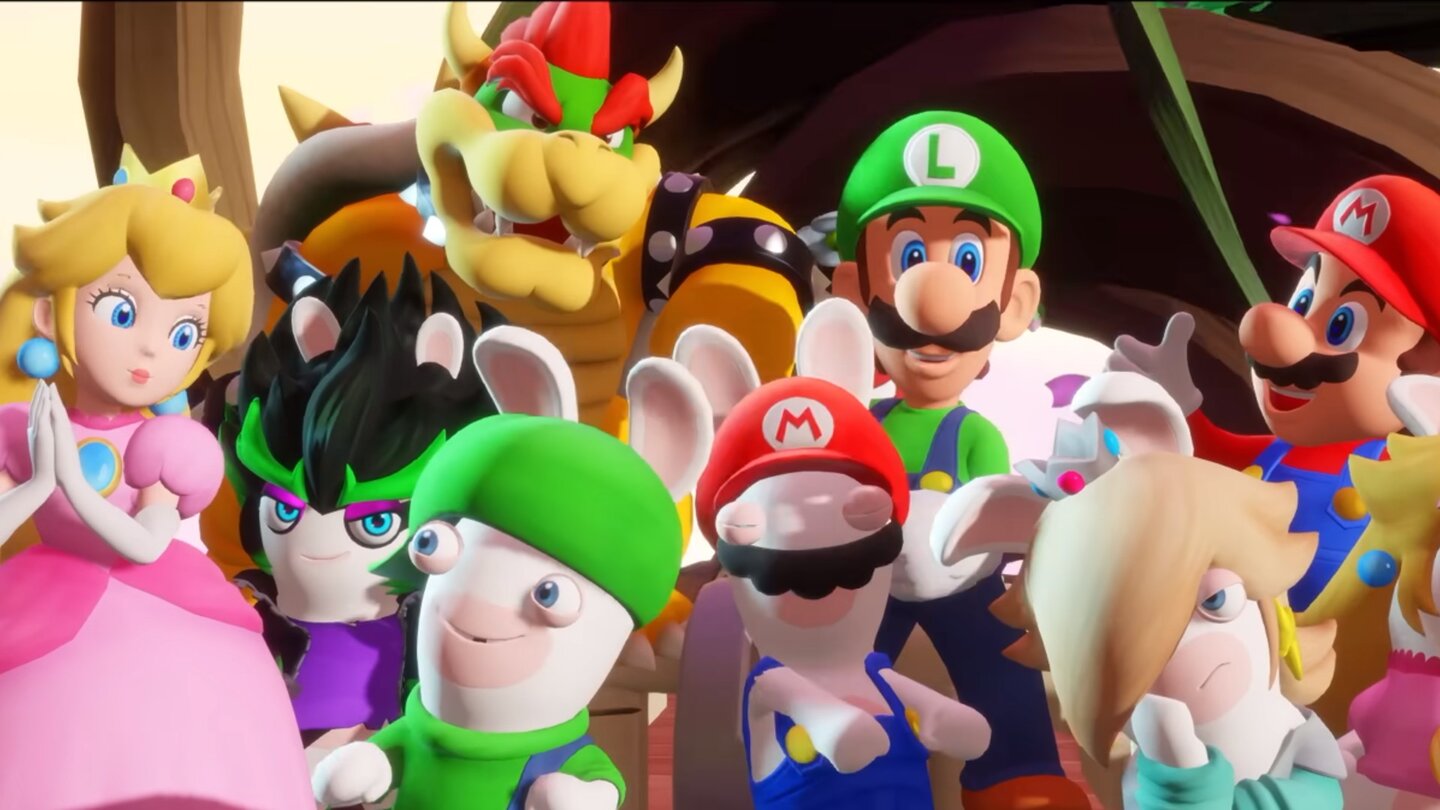 Neuer Mario + Rabbids Sparks of Hope-Trailer zeigt rasanten Bosskampf