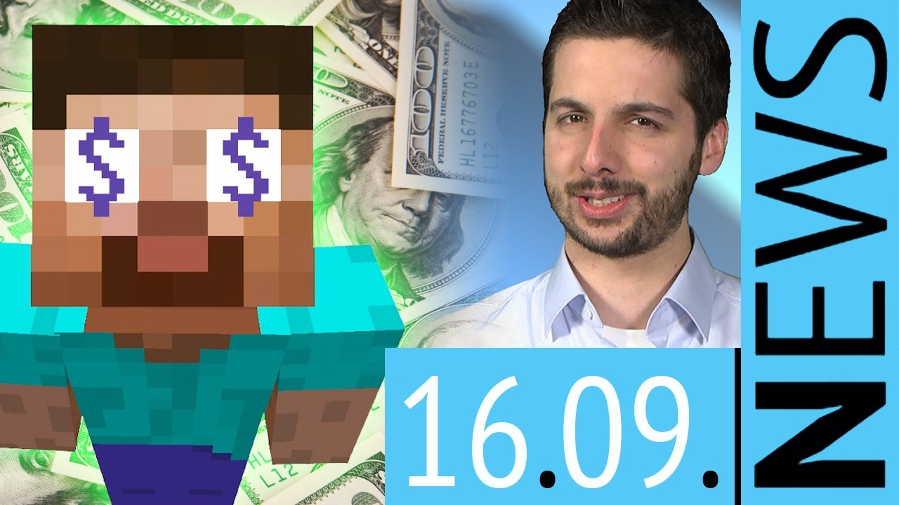 News - Dienstag, 16. September 2014 - Microsoft kauft Minecraft für 100 Bazillionen Dollar
