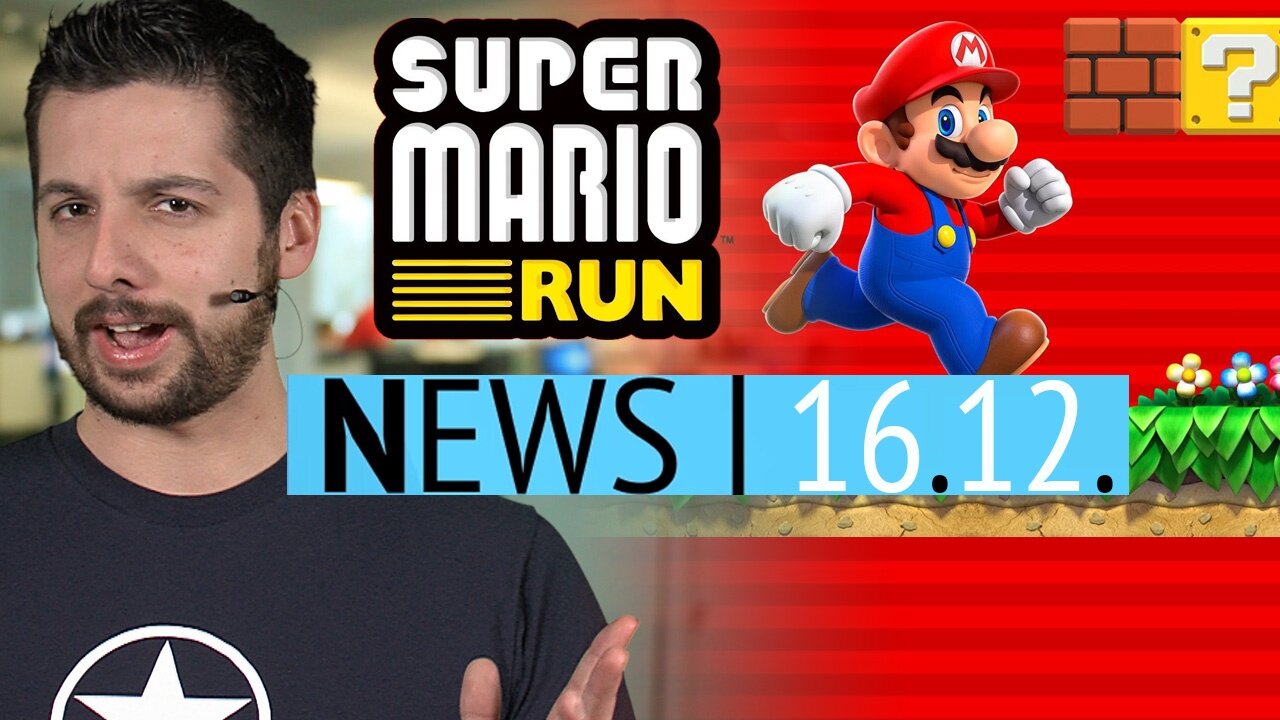 News: Super Mario Run für iOS erschienen - Planet Coaster bekommt kostenloses Winter-Update