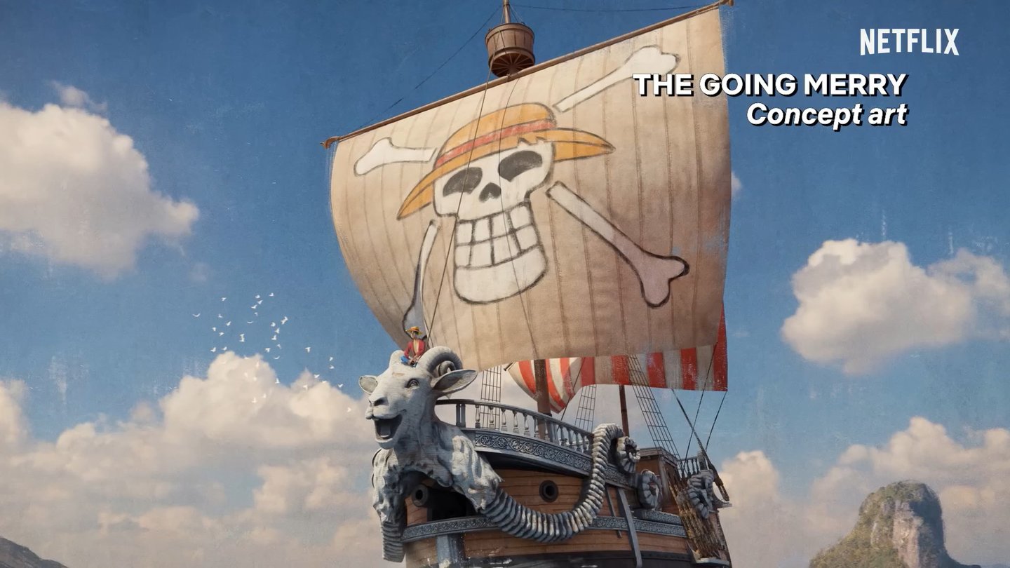One Piece: Netflix enthüllt einen ersten Blick auf das Set der Serie