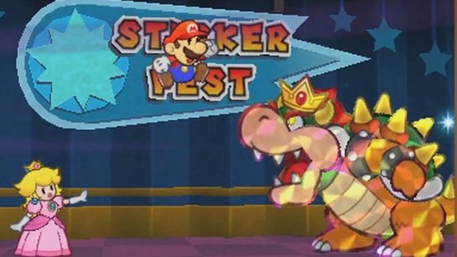 Paper Mario: Sticker Star - Gameplay-Trailer zum Jump+Run für 3DS