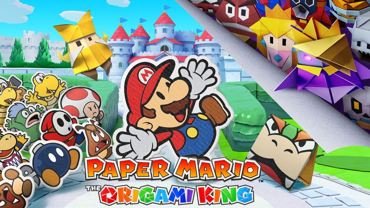 Paper Mario: The Origami King - Erster Trailer zum Papier-Abenteuer für die Switch
