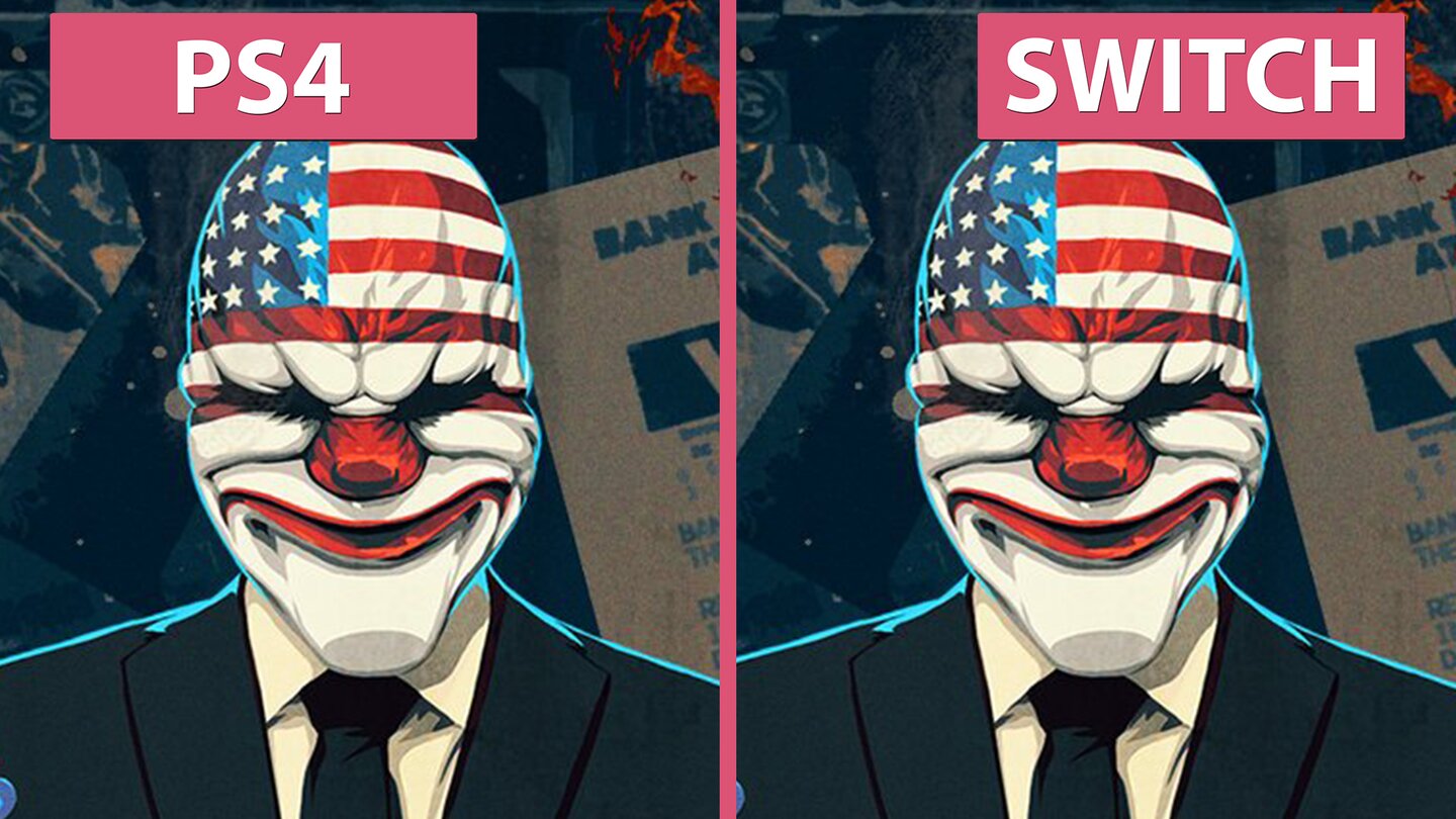 Payday 2 - Nintendo Switch gegen PS4 im Grafikvergleich