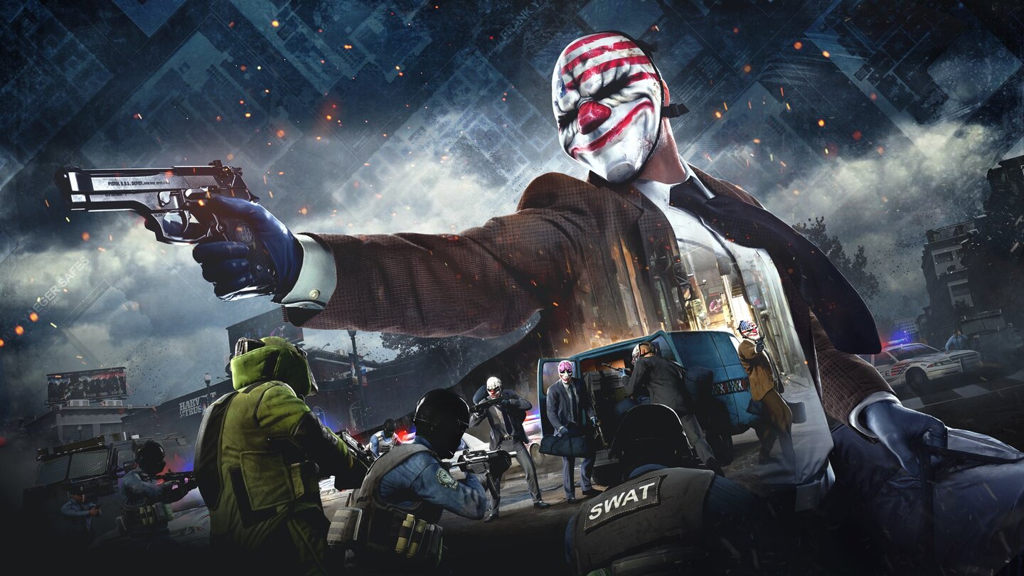 Payday 3 erscheint 2023 und zeigt sich im ersten Teaser