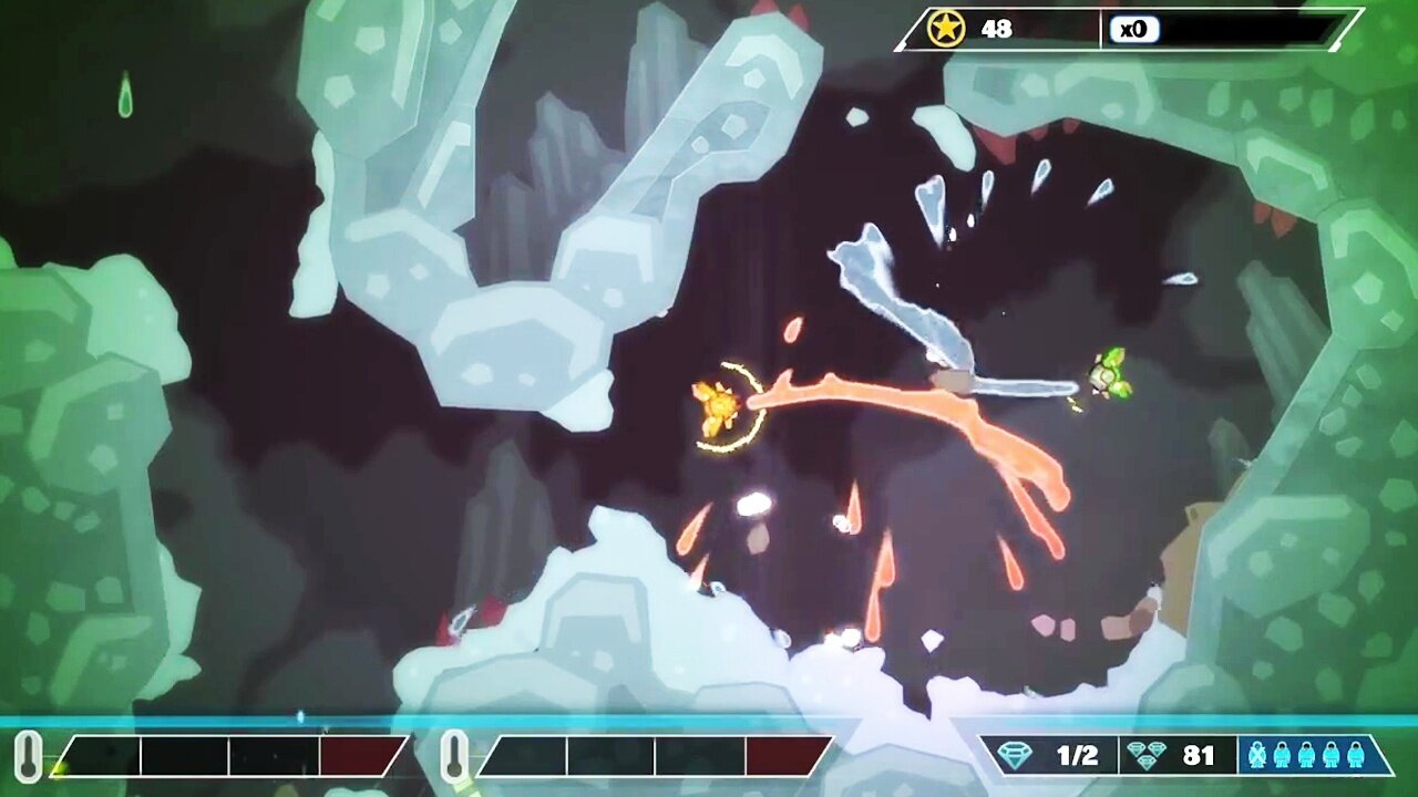 PixelJunk Shooter Ultimate - Launch-Trailer zum Retro-Shooter-Bundle