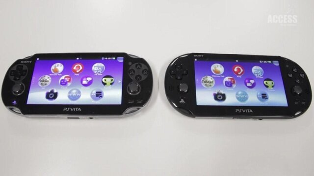 PlayStation Vita - Vergleichsvideo zwischen der neuen und alten PS Vita