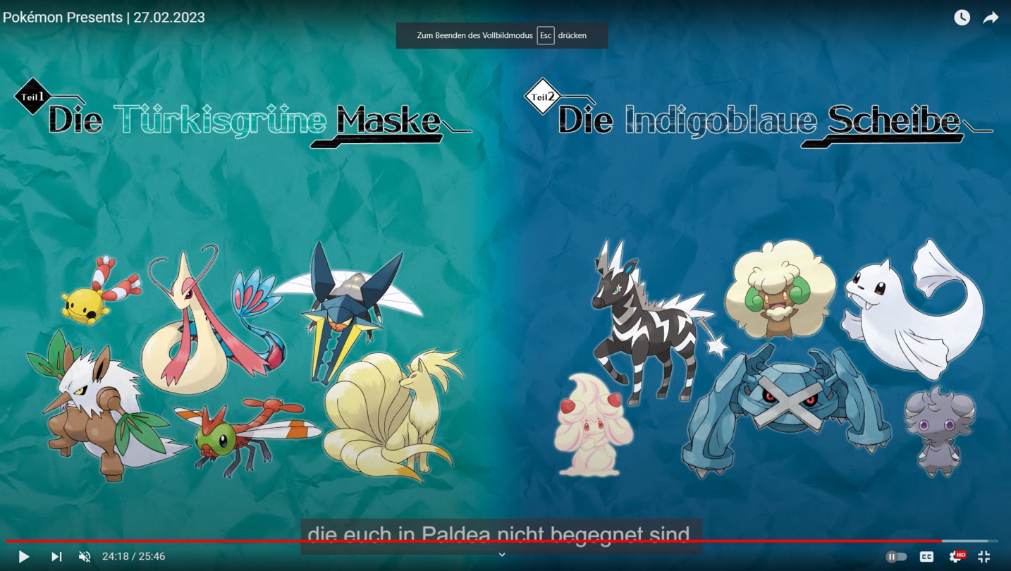 Pokémon - Pokémon bekommt das Karmesin/Purpur mehr neuen DLCs 2 drin und mit steckt