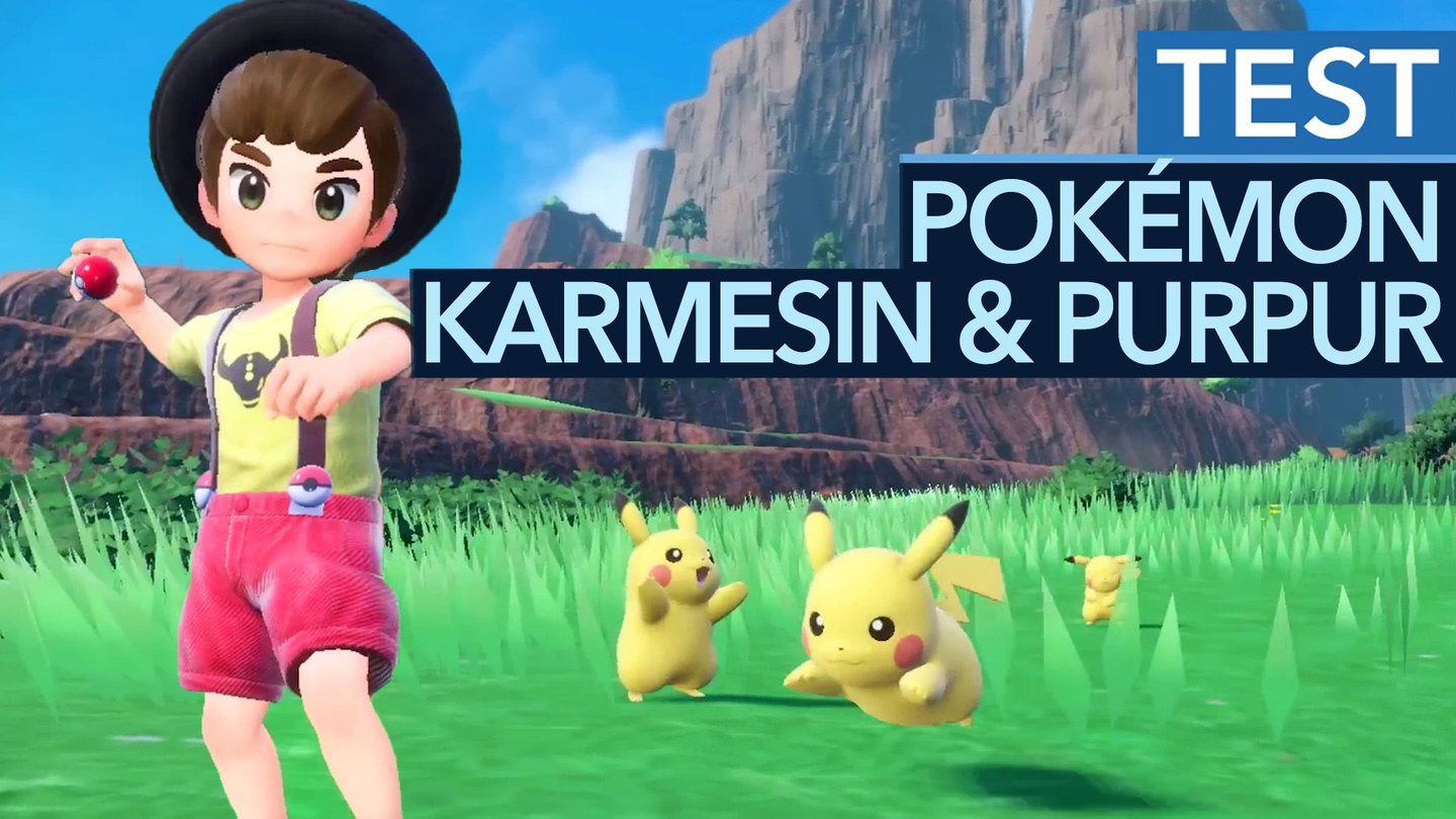 Pokémon Karmesin + Purpur - Test-Video zum ersten Open-World-Pokémon