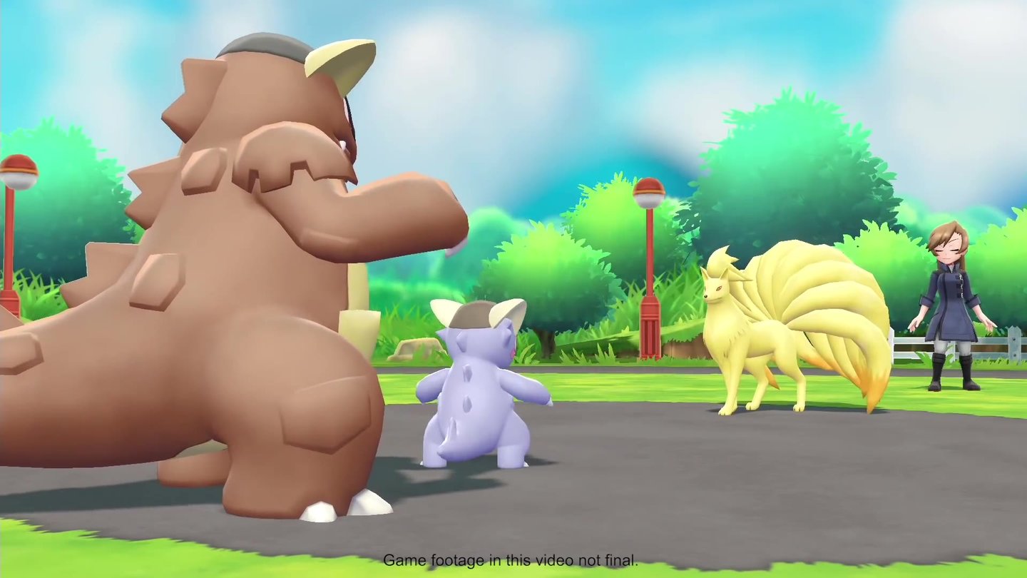 Pokémon Lets Go - Gameplay-Trailer entfesselt Macht von Mega-Garados + Mega-Kangama