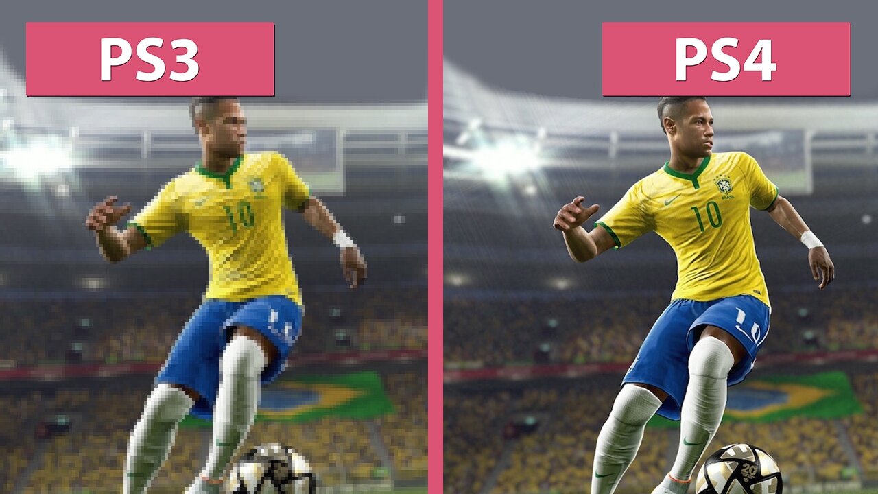 Pro Evolution Soccer 2016 - Grafikvergleich: PS3 gegen PS4 Version der Demo
