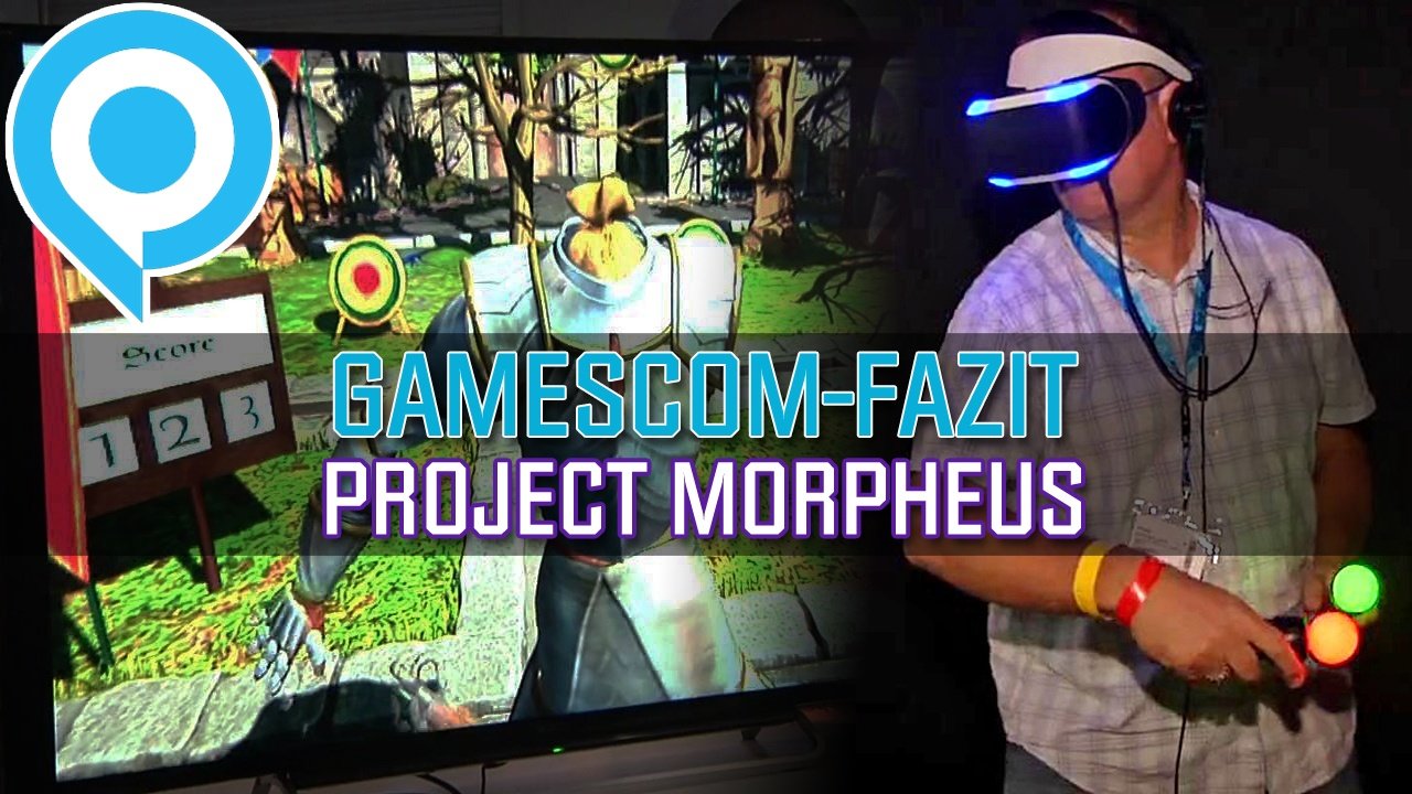 Project Morpheus - Sonys VR-Brille auf der gamescom ausprobiert