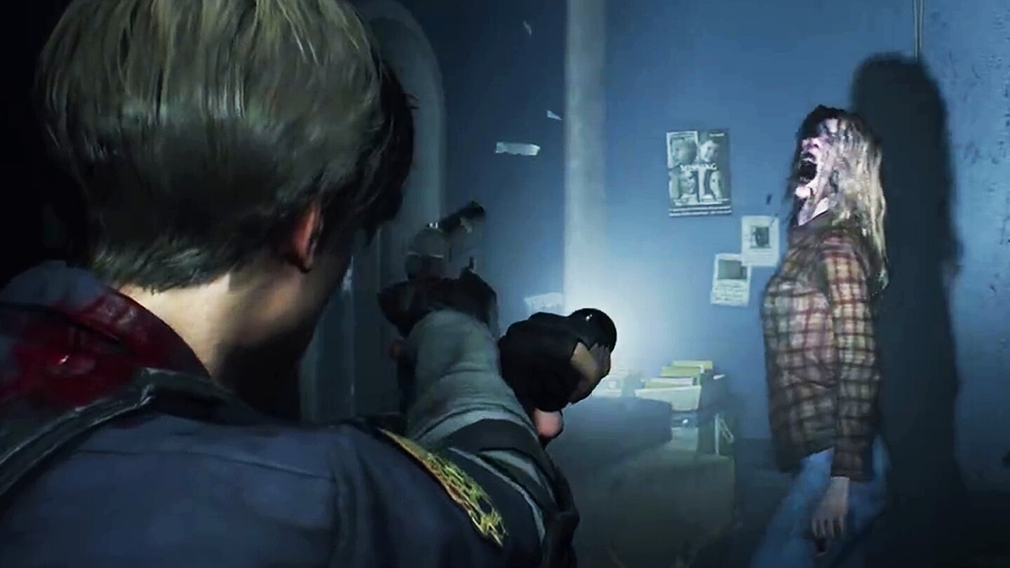 Resident Evil 2 Remake - 5 Minuten Demo-Gameplay mit neuer Grafikengine