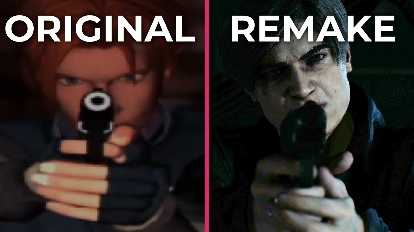 Resident Evil 2 - Intro von Original und Remake im direkten Vergleich