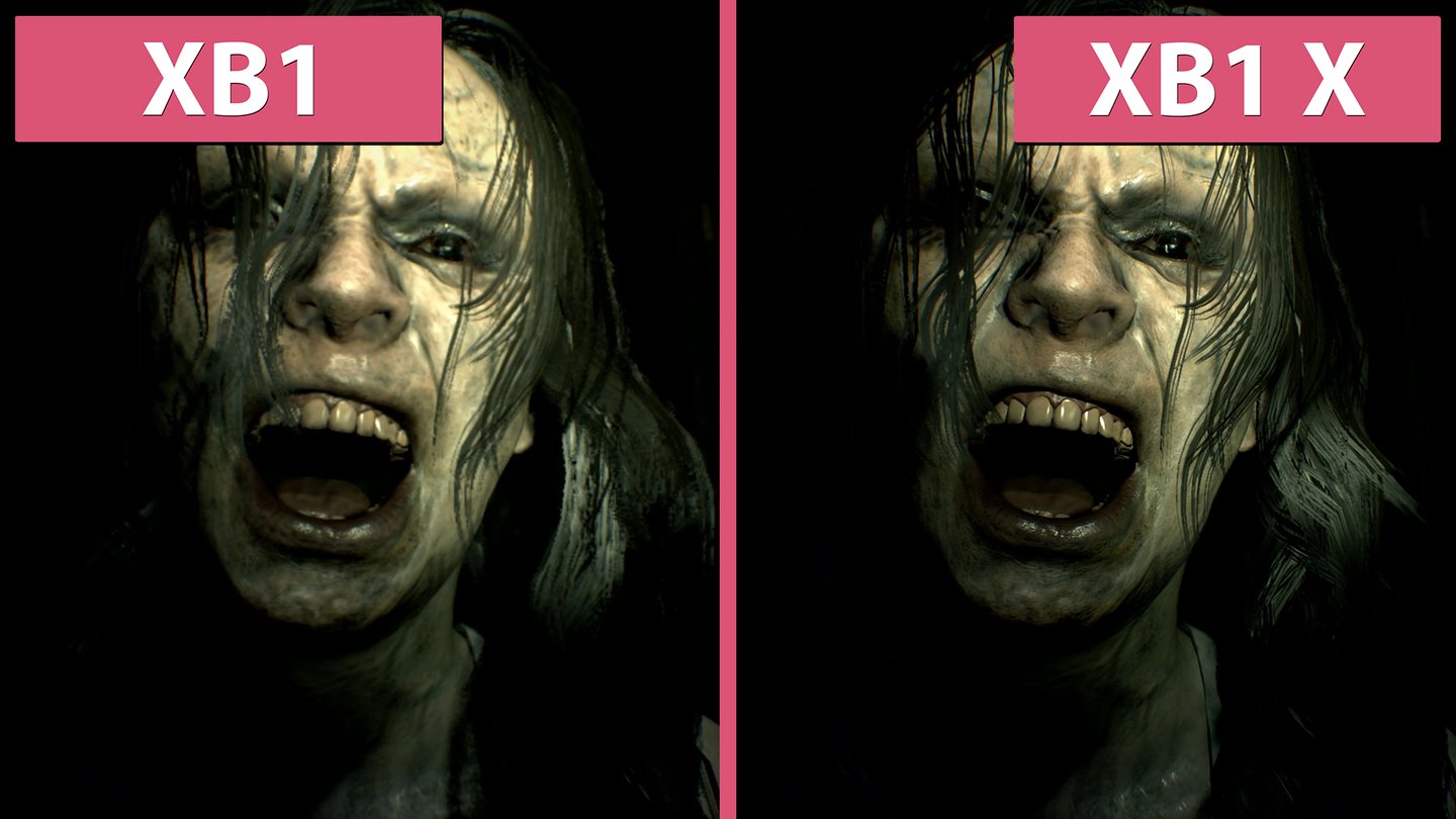 Resident Evil 7 - Xbox One X Enhanced Update: Xbox One gegen Xbox One X im Vergleich