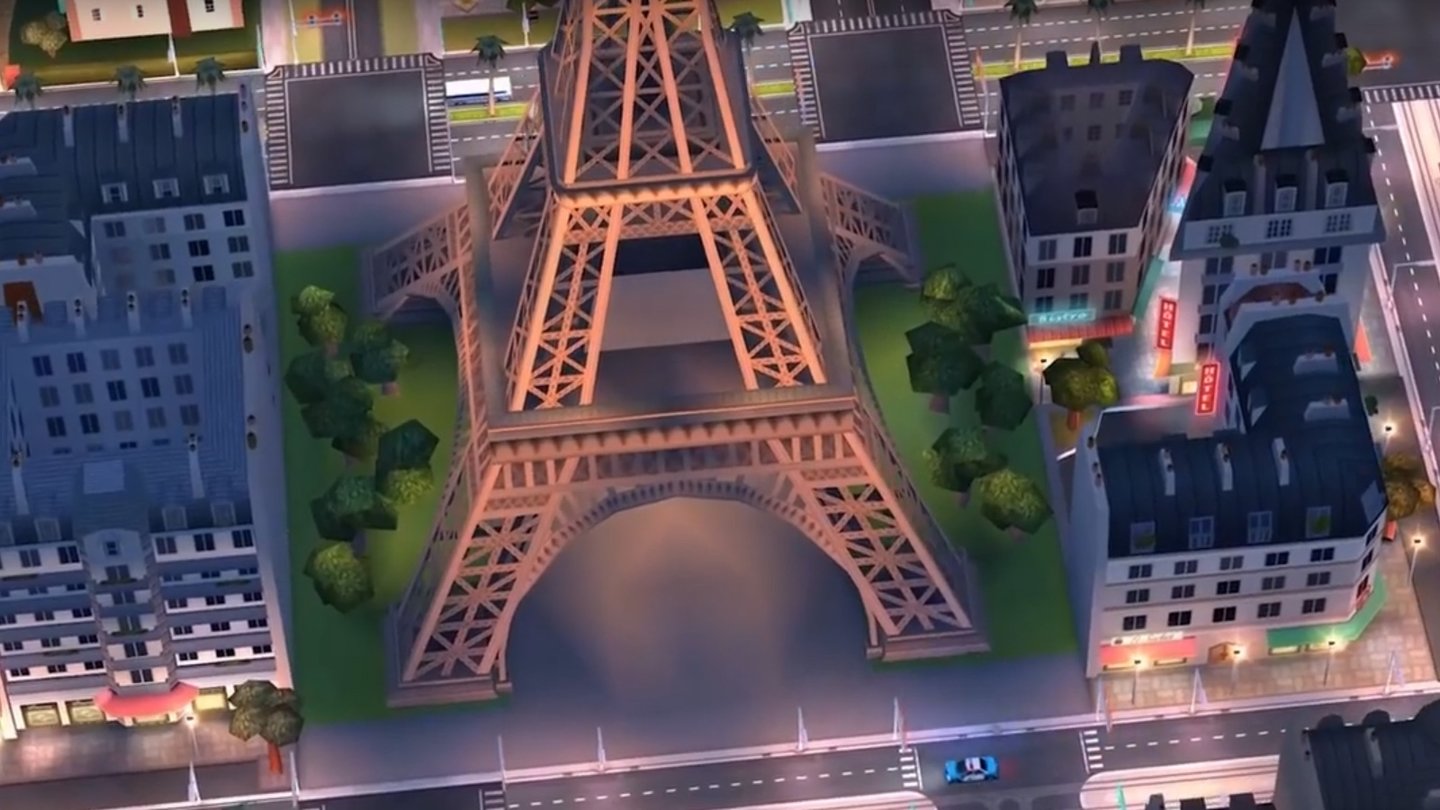 SimCity BuildIt - Gameplay-Trailer zeigt das Paris-Update
