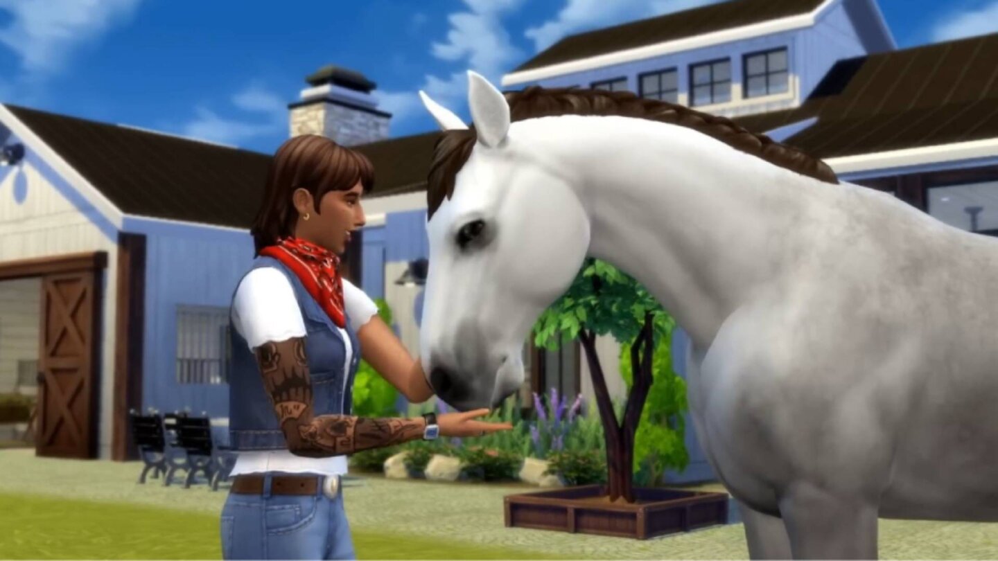 Sims 4 lässt euch bald Pferde reiten und eine eigene Ranch aufbauen