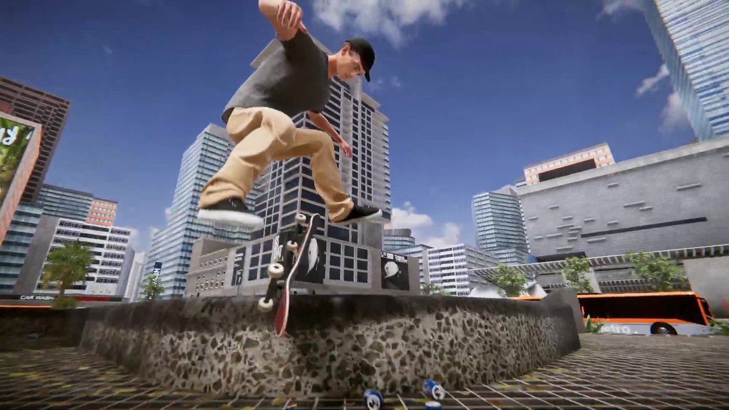 Skater XL - Die realistische Skateboard-Simulation kommt für PS4