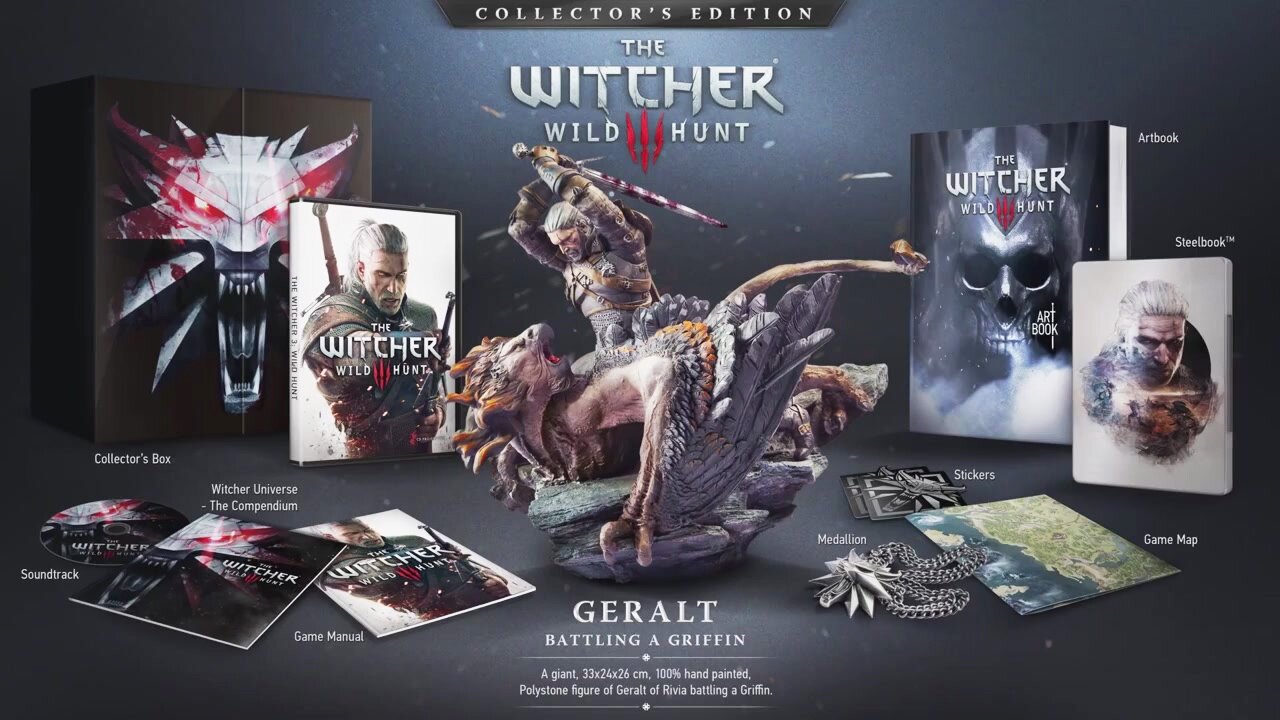 The Witcher 3: Wild Hunt - Unboxing-Video zur Collectors Edition