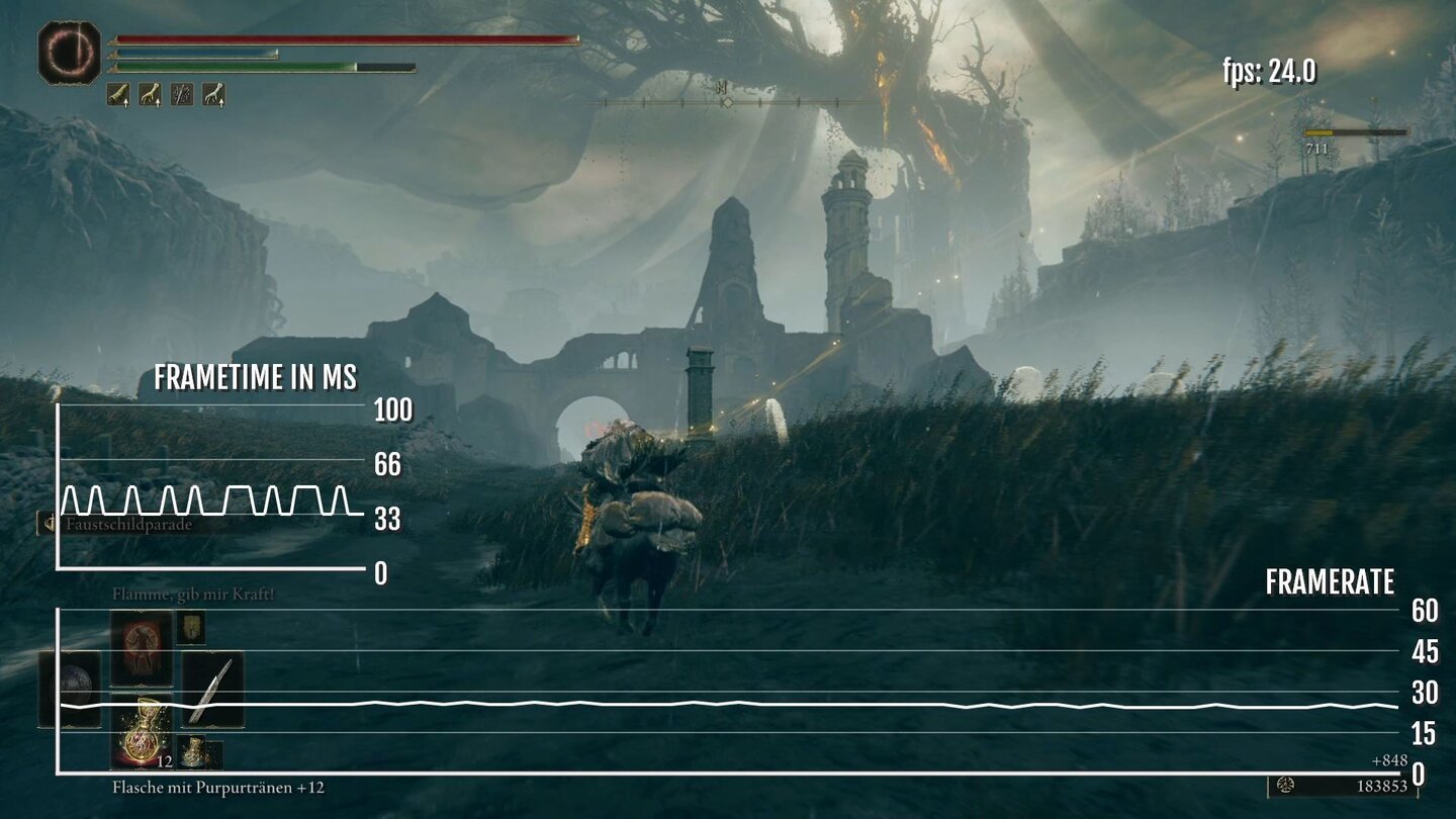 Elden Ring - Shadow of the Erdtree: PS4-Version im Framerate-Test