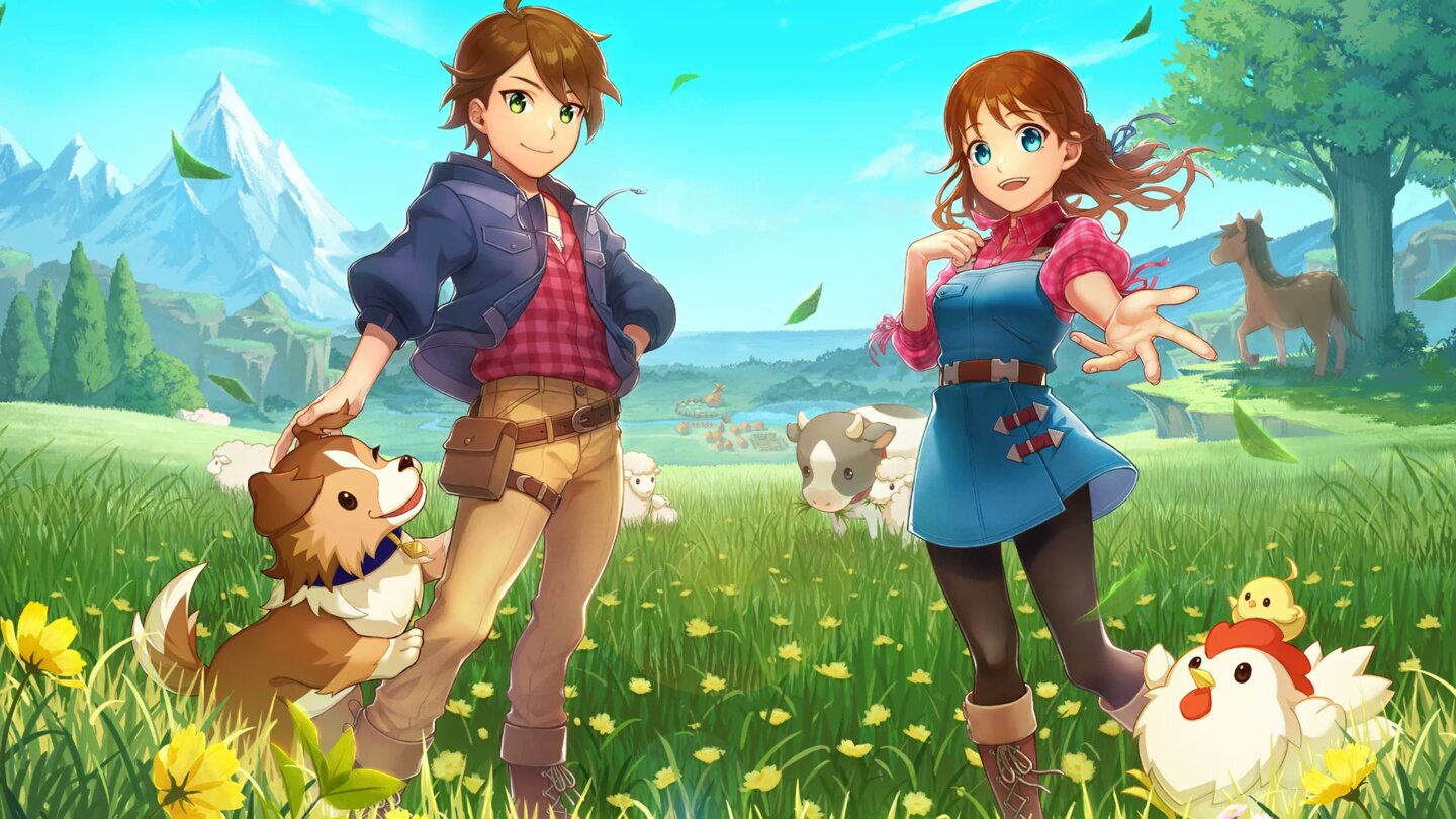 Harvest Moon: The Winds of Anthos schickt euch mit einem mobilen Bauernhof durch eine Open World