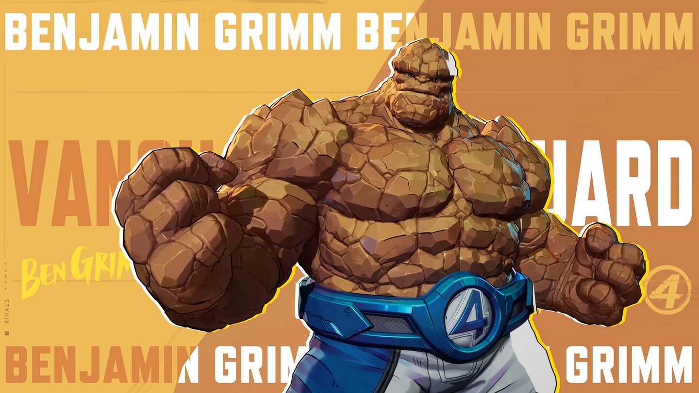 Was ein Ding! Marvel Rivals stockt den Helden-Kader mit The Thing von den Fantastic Four auf