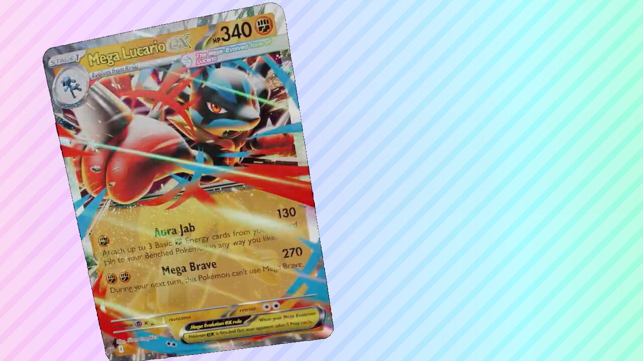 Pokémon TCG enthüllt zum ersten Mal starke Mega-Entwicklungs-ex-Karten