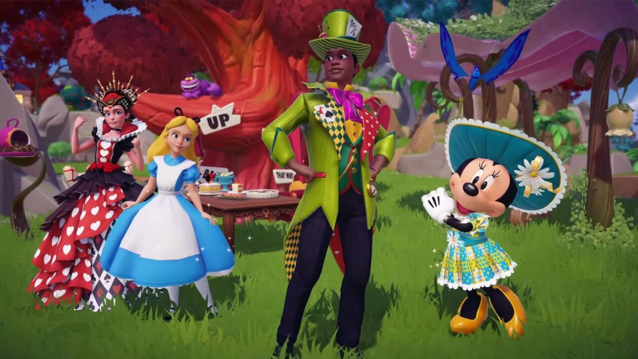 Disney Dreamlight Valley begrüßt jetzt Alice und die Grinsekatze in euer Dorf