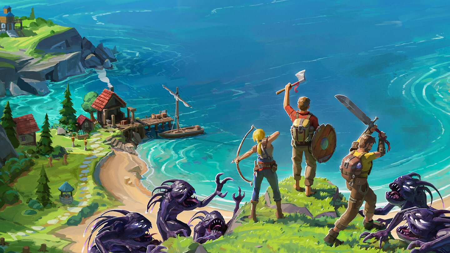 Lens Island: Neues Survival-Spiel mit 8-Spieler-Koop jetzt bei Steam in Version 1.0 erschienen