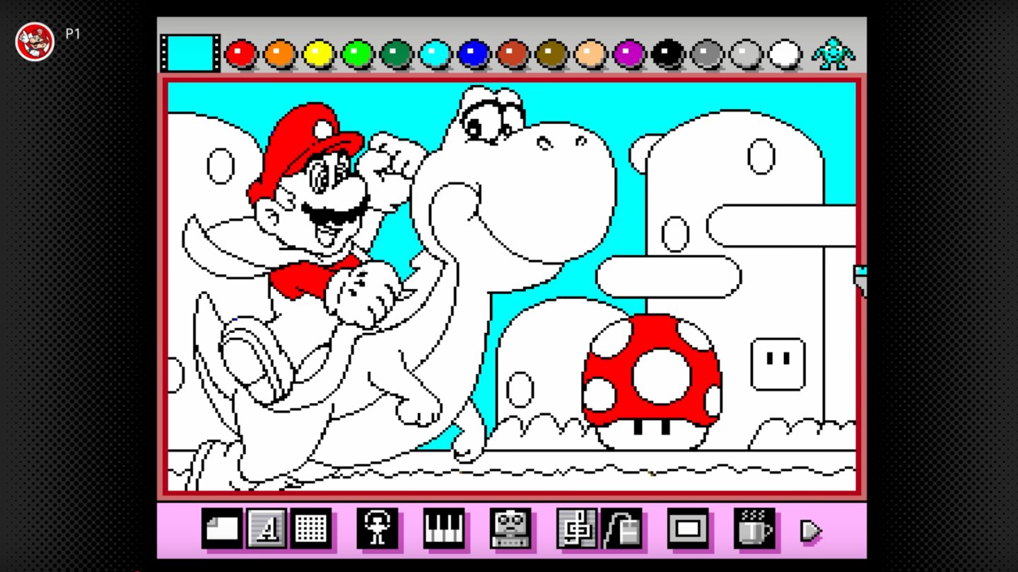 Mario Paint gibts jetzt mit Nintendo Switch Online