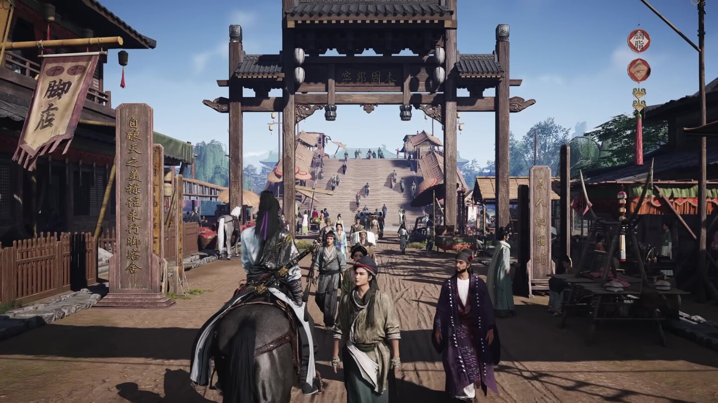 Kostenloses Action-RPG Where Winds Meet gibt euch einen Gameplay-Überblick