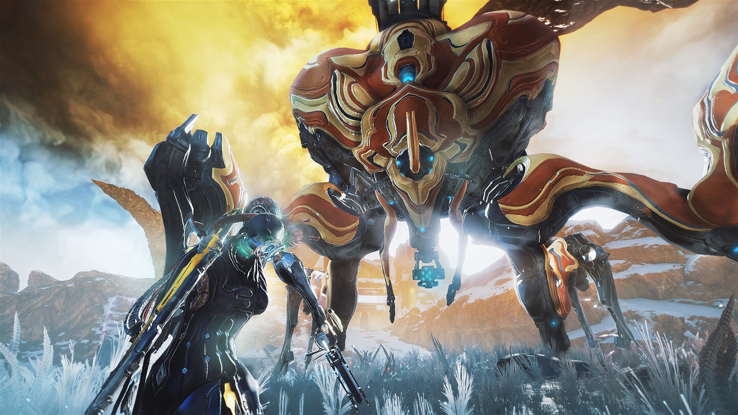 Warframe: Fortuna + Railjack - 32 Minuten Gameplay der Venus-Open-World und Raumschiffkämpfe