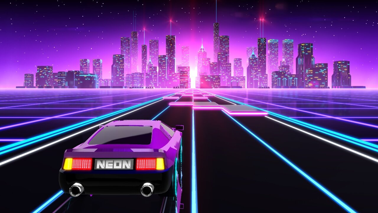 Was ist ... Neon Drive? - Synthiesounds, Neonlook und knallhartes Gameplay