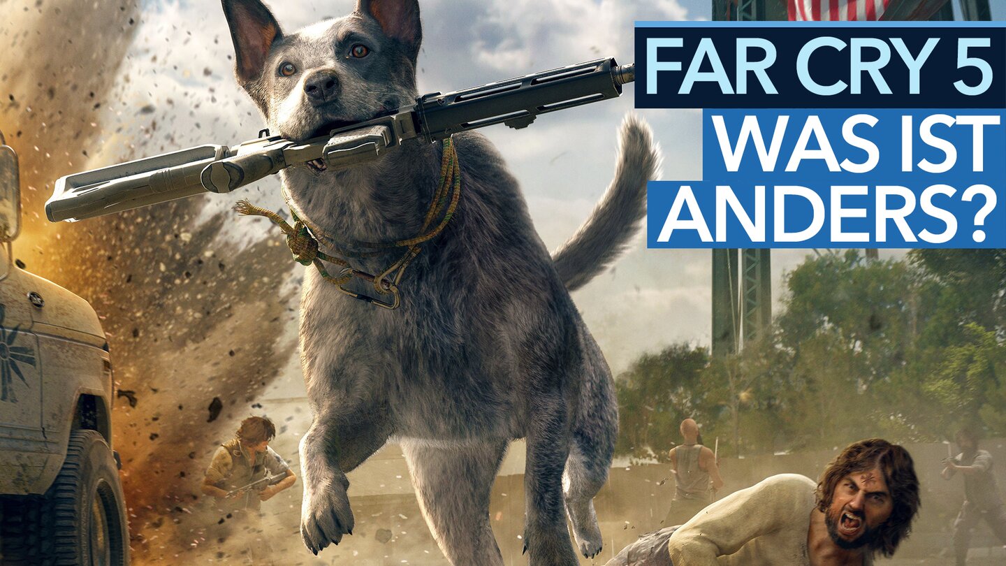 Was ist neu in Far Cry 5? - Video: Fünf Unterschiede zu Far Cry 4 und Co.