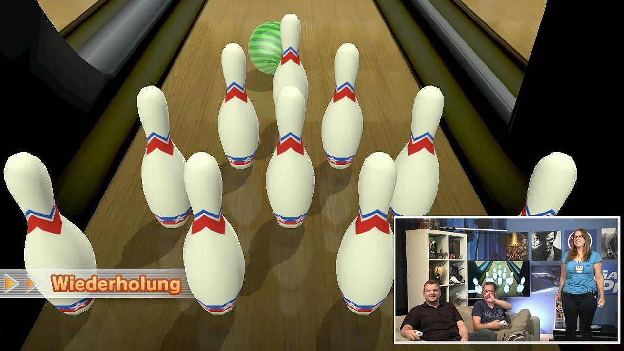 Wii Sports Club - Multiplayer-Video: GamePro spielt Bowling